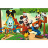 0129 PUZZLE DWUSTRONNE 24 EL WESOŁY DOMEK MICKEY