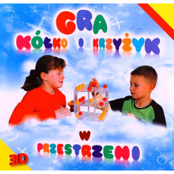 0151 EDUKACYJNA GRA LOGICZNA KÓŁKO I KRZYŻYK W 3D 