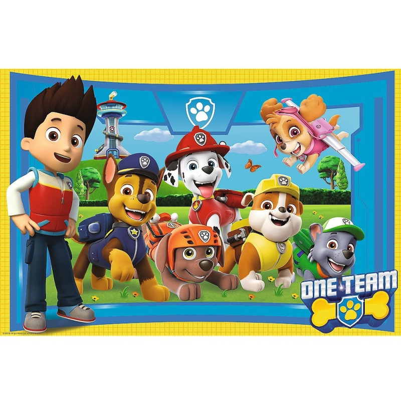 0165 PUZZLE 104 EL PSI PATROL SUPER SHAPE XL