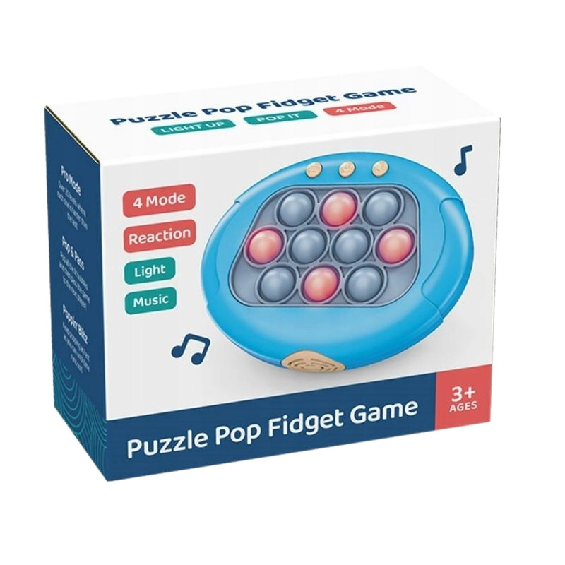 0238 ELEKTRONICZNA GRA ZRĘCZNOŚCIOWA POP IT ANTYSTRESOWA 