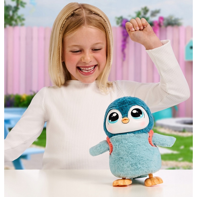 0238 LITTLE LIVE PETS INTERAKTYWNY CHODZĄCY PINGWINEK KIWACZEK COBI