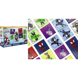 0316 CARTAMUNDI GRA DOMINO SPIDEY I PRZYJACIELE DOMINOES SPIDEY