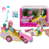 0325 POJAZD FILMOWY BARBIE GOKART + LALKA STACIE I AKCESORIA 
