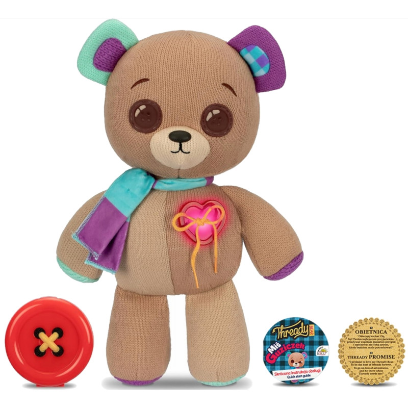 0337 INTERAKTYWNY MAGICZNY MIŚ GUZICZEK THREADY COBI