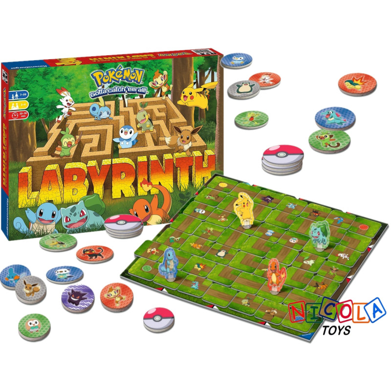 0361 PLANSZOWA GRA LABYRINTH POKEMON RAVENSBURGER 