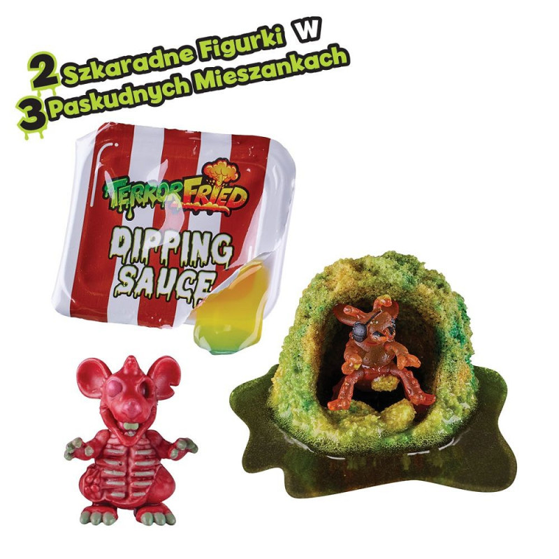 0375 TERROR FRIED PASKUDNE KĄSKI FIGURKI + AKCESORIA 