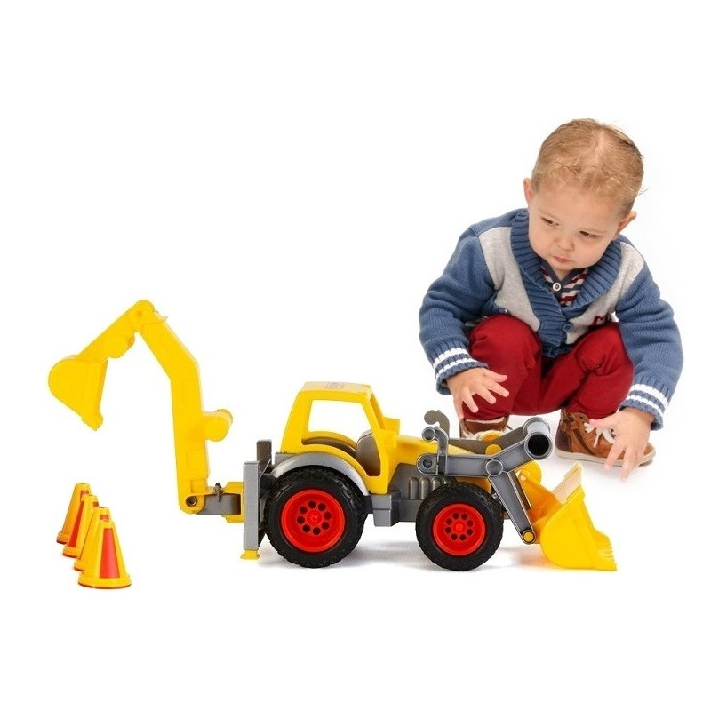 0377 KOPARKO ŁADOWARKA TRAKTOR WADER - POLESIE