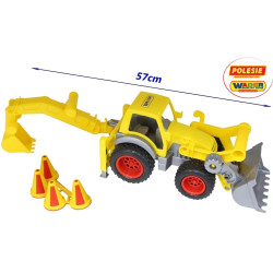 0377 KOPARKO ŁADOWARKA TRAKTOR WADER - POLESIE