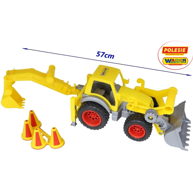 0377 KOPARKO ŁADOWARKA TRAKTOR WADER - POLESIE