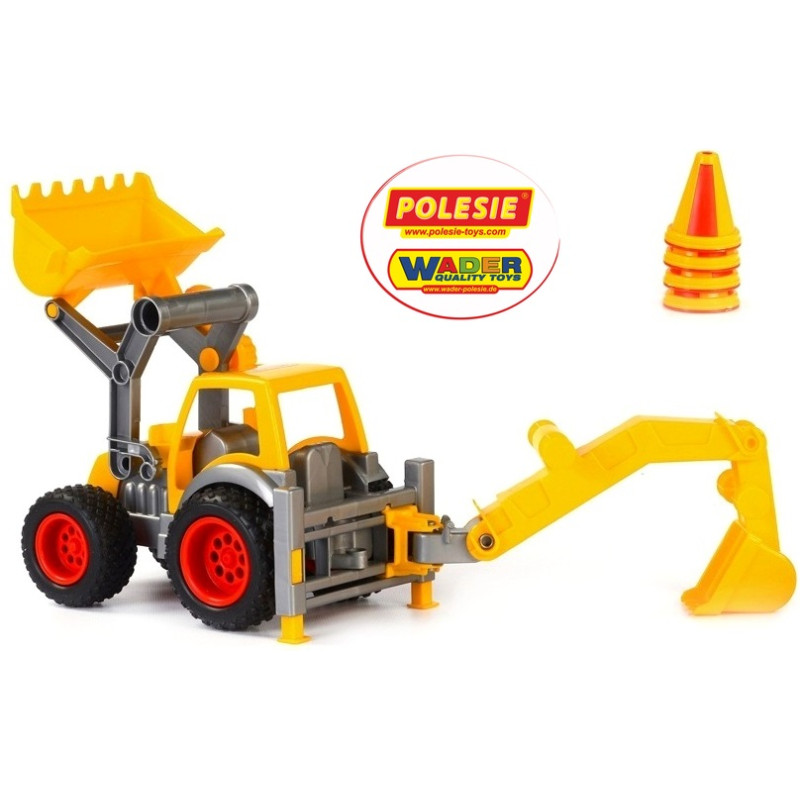 0377 KOPARKO ŁADOWARKA TRAKTOR WADER - POLESIE