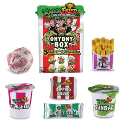 0399 TERROR FRIED FASTFOODZIAKI OHYDNY BOX FIGURKI + AKCESORIA