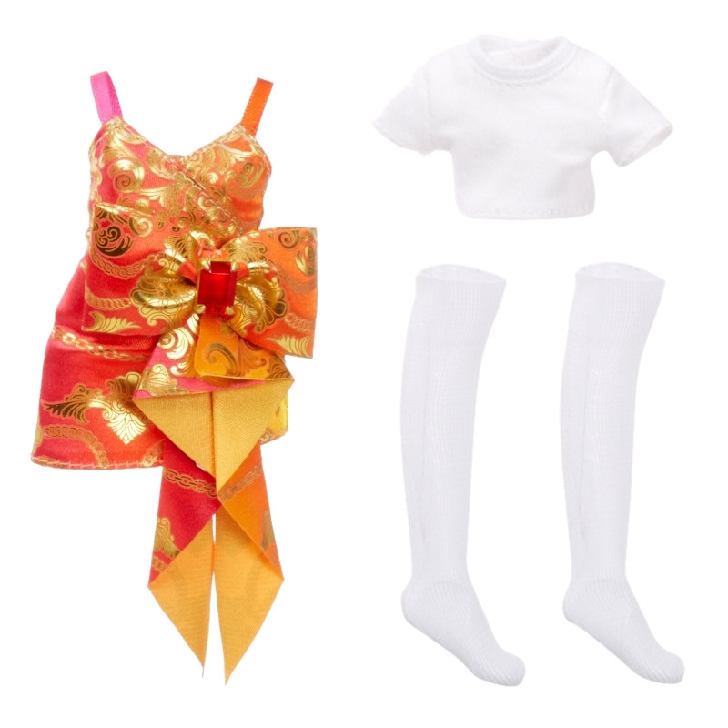 0446 LALKA RAINBOW HIGH JUNIOR LAUREL DE'VIOUS + AKCESORIA 