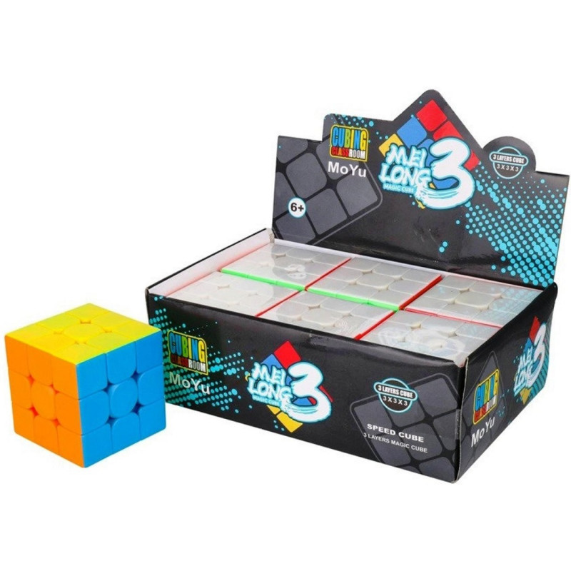 0498 EDUKACYJNA 3x3x3 KOSTKA LOGICZNA UKŁADANKA