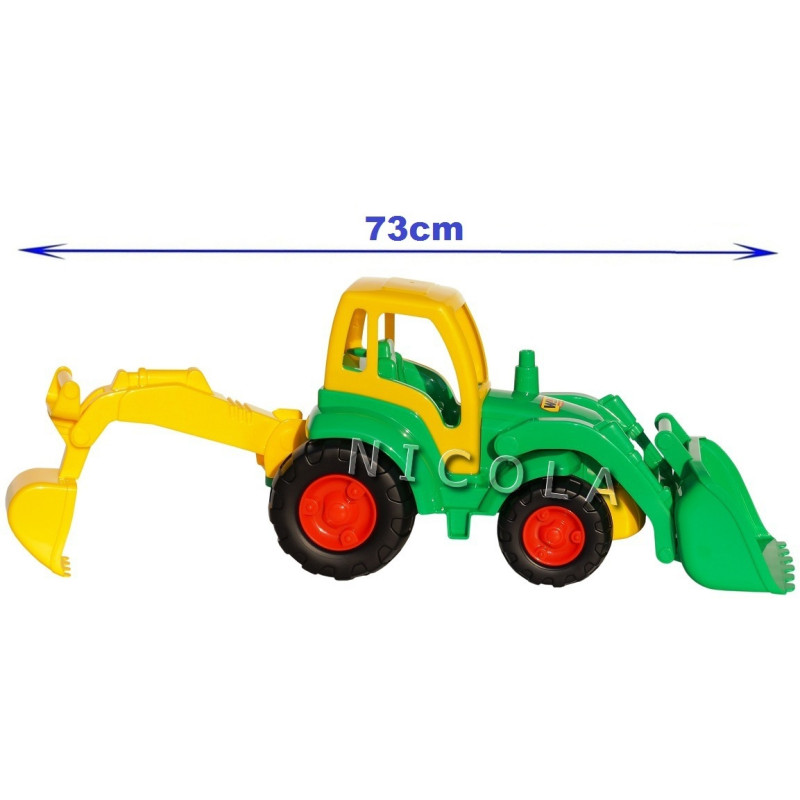 0513 DUŻA KOPARKO ŁADOWARKA koparka traktor