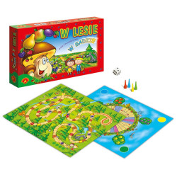 0528 2w1 GRA PLANSZOWA ALEKSANDER W LESIE W SADZIE