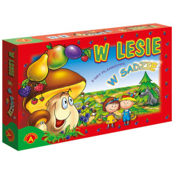 0528 2w1 GRA PLANSZOWA ALEKSANDER W LESIE W SADZIE