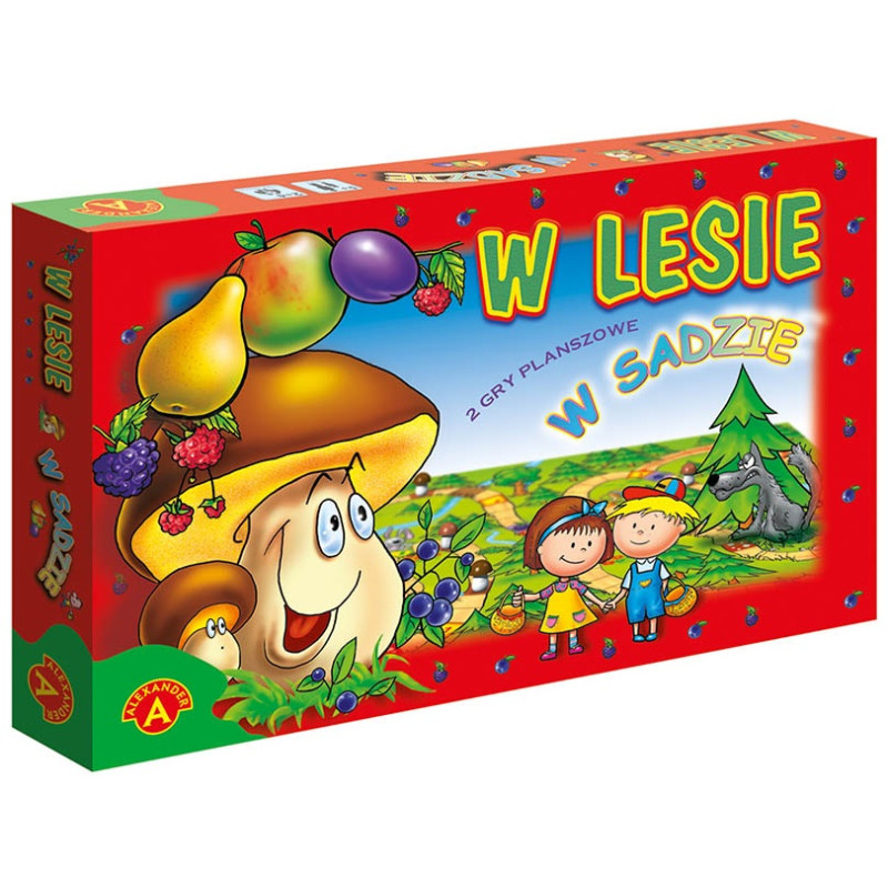 0528 2w1 GRA PLANSZOWA ALEKSANDER W LESIE W SADZIE