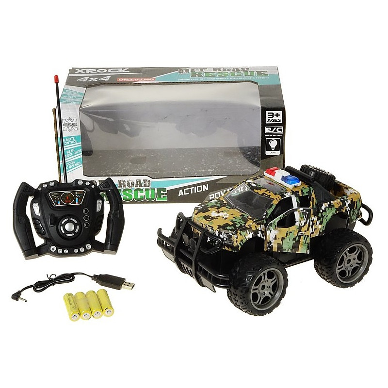 0528 AUTO TERENOWE ZDALNIE STEROWANE RC 4x4 MORO