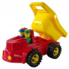 0628 DUŻY SAMOCHÓD JEEP WYWROTKA + FIGURKI