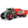 0654 DICKIE TRAKTOR FENDT Z PRZYCZEPĄ ŚWIATŁO