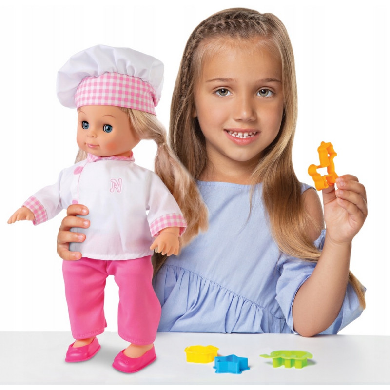 0664 LALKA NATALIA SŁODKA KUCHARECZKA + AKCESORIA