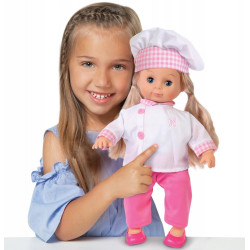0664 LALKA NATALIA SŁODKA KUCHARECZKA + AKCESORIA