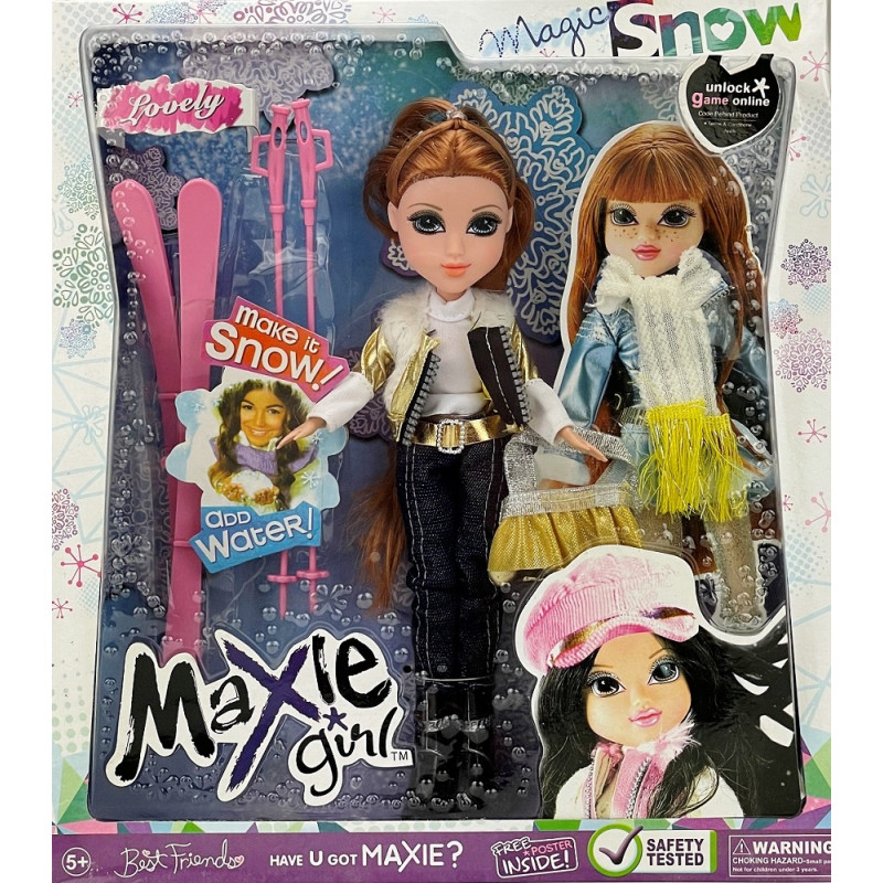 0808 MAXIE GIRL ZIMOWA LALKA 24 CM + AKCESORIA