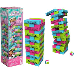 0825 GRA CHWIEJĄCA SIĘ WIEŻA TAŃCZĄCA KOCI DOMEK GABI SPIN MASTER GAMES