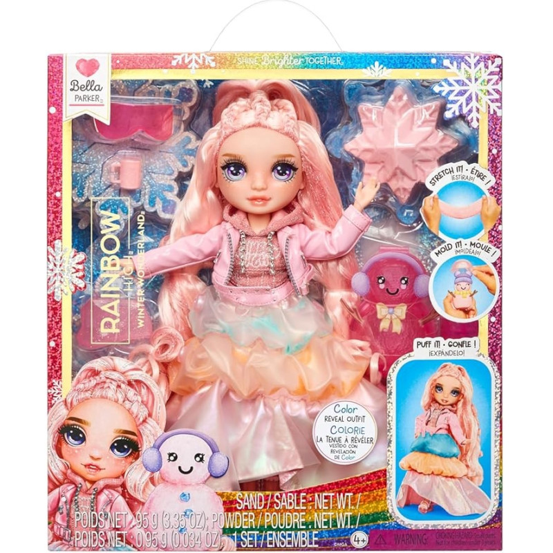 0827 Lalka z akcesoriami Rainbow High Winter Wonderland Bella Parker 