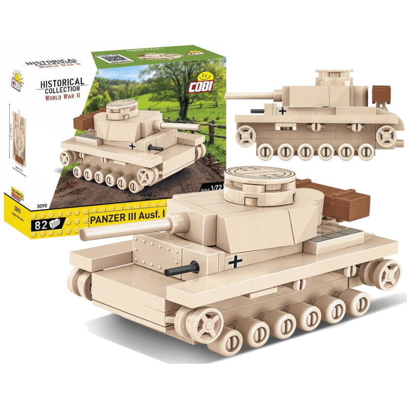 0902 KLOCKI COBI HISTORICAL COLLECTION PANZER III AUSF.L