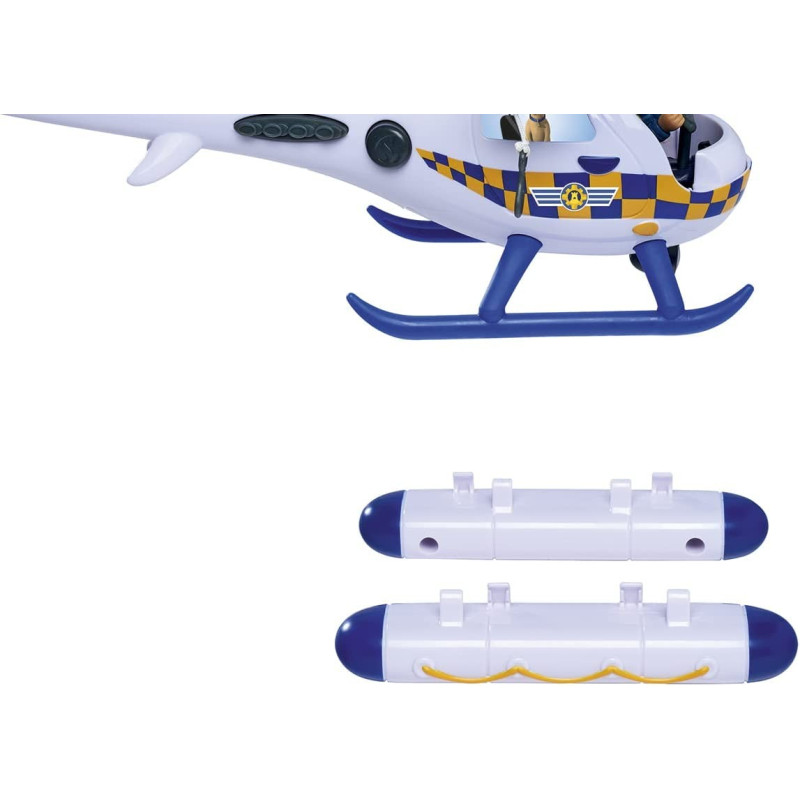 1010 STRAŻAK SAM HELIKOPTER POLICYJNY + FIGURKA 