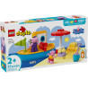10432 KLOCKI LEGO DUPLO ŚWINKA PEPPA I REJS STATKIEM 