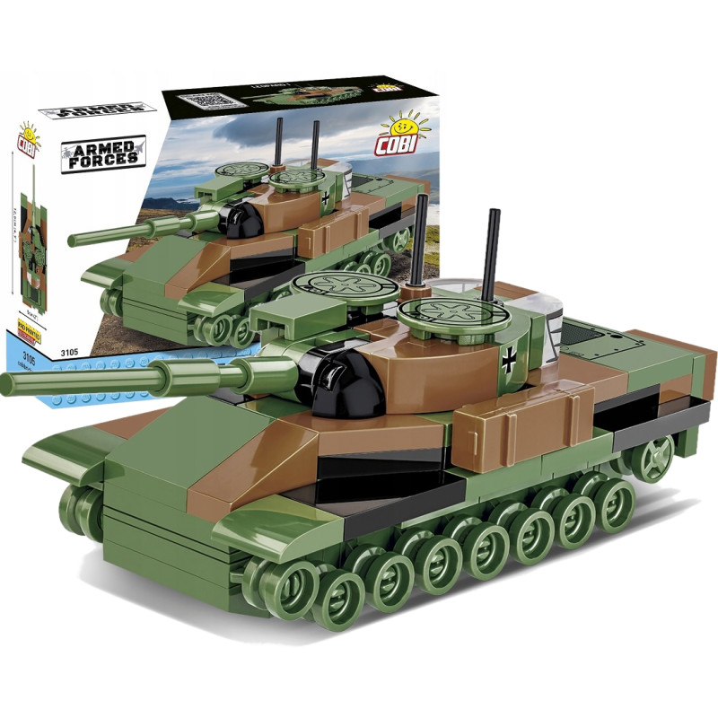 1053 KLOCKI COBI ARMED FORCES CZOŁG LEOPARD 1 