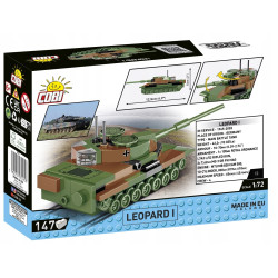 1053 KLOCKI COBI ARMED FORCES CZOŁG LEOPARD 1 