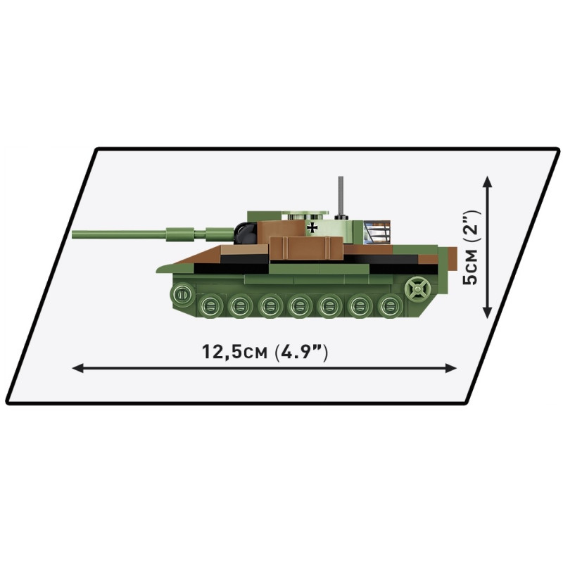 1053 KLOCKI COBI ARMED FORCES CZOŁG LEOPARD 1 