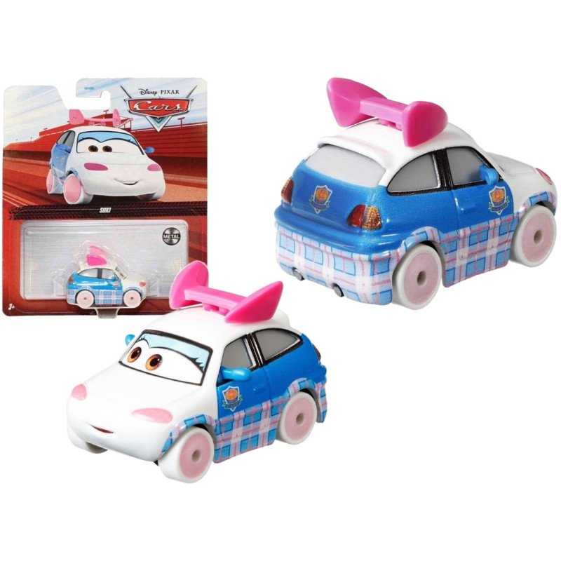1060 AUTO CARS DISNEY PIXAR SUKI METAL MATTEL 