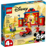 10776 KLOCKI LEGO DISNEY - REMIZA I WÓZ STRAŻACKI MYSZKI MIKI I PRZYJACIÓŁ 144ele