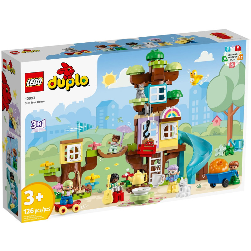 10993 KLOCKI LEGO DUPLO 3w1 DOMEK NA DRZEWIE