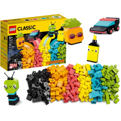 11027 LEGO CLASSIC ZABAWA NEONOWYMI KOLORAMI