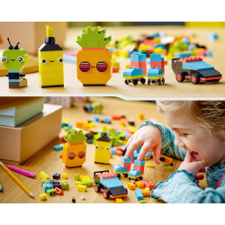 11027 LEGO CLASSIC ZABAWA NEONOWYMI KOLORAMI