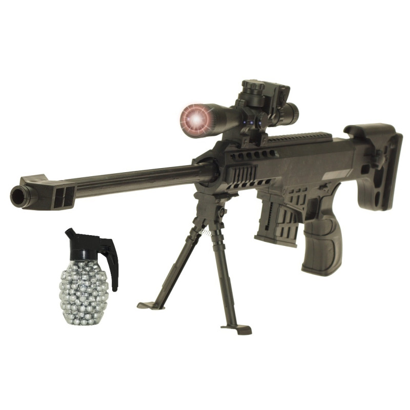 1235 KARABIN PISTOLET NA KULKI LASER + GRANAT KULEK 