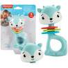 1511 FISHER-PRICE GRZECHOTKA DLA MALUCHA GRYZACZEK JELONEK 