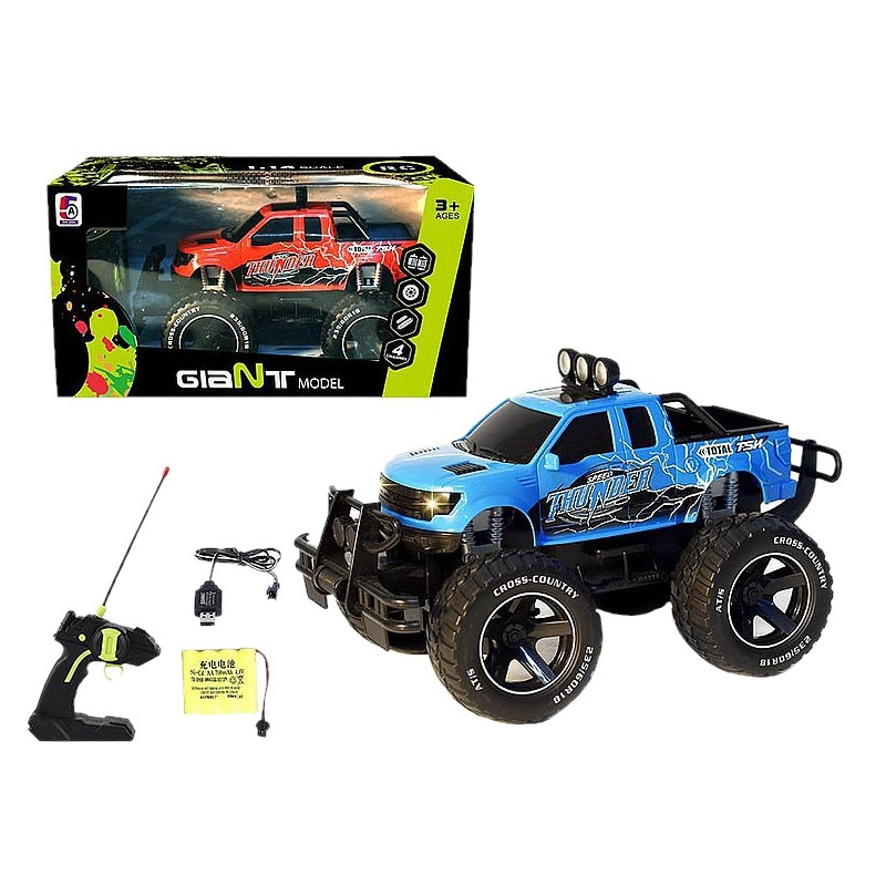 1524 AUTO TERENOWE ZDALNIE STEROWANE RC NA PILOTA 