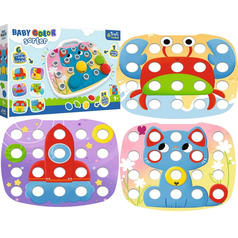 1624 SORTER KOLORÓW DLA DZIECI TREFL BABY COLOR