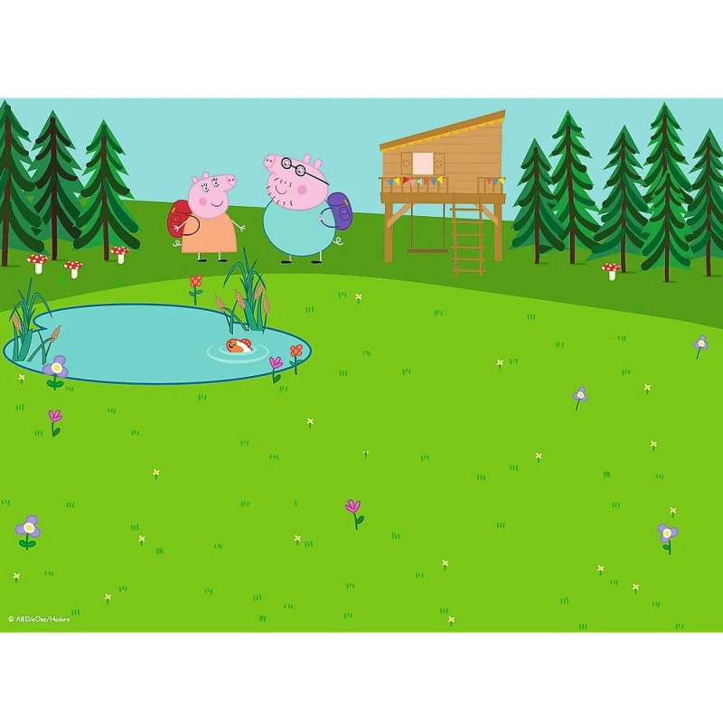 1648 PUZZLE MAGNETYCZNE ZABAWY PEPPY ŚWINKA PEPPA
