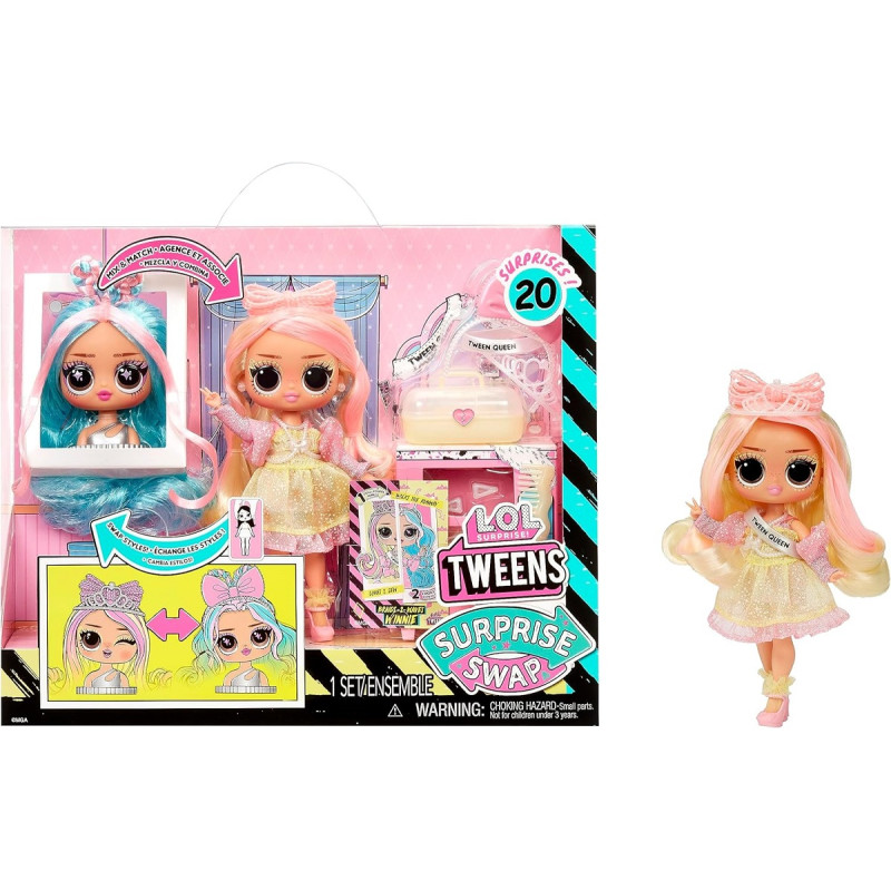1733 LALKA LOL TWEENS SWAP WINNIE + SUPRISES