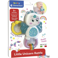 17839 CLEMENTONI INTERAKTYWNA GRZECHOTKA UNICORN