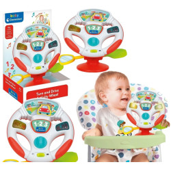 17929 INTERAKTYWNA KIEROWNICA ELEKTRONICZNA MÓWIĄCA CLEMENTONI BABY