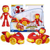 1810 SPIDEY I SUPER-KUMPLE IRON MAN FIGURKA Z POJAZDEM