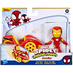 1810 SPIDEY I SUPER-KUMPLE IRON MAN FIGURKA Z POJAZDEM